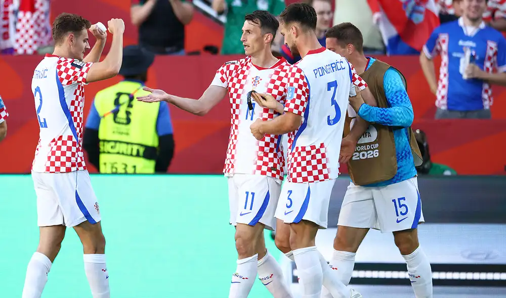 Croacia logró su primer triunfo en el Mundial 2026. Foto: AFP Croacia logró su primer triunfo en el Mundial 2026. Foto: AFP