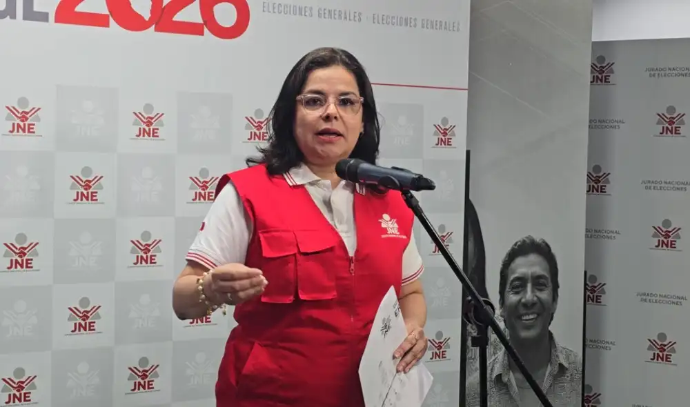 Yessica Clavijo, secretaria general del Jurado Nacional de Elecciones. Yessica Clavijo, secretaria general del Jurado Nacional de Elecciones.