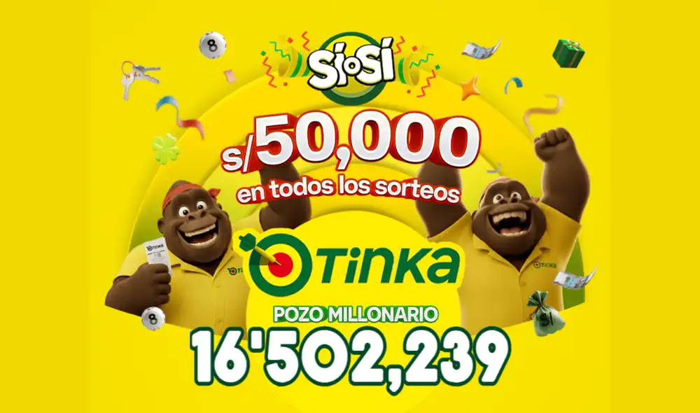 Consulta los resultados de La Tinka para hoy, miércoles 24 de junio.