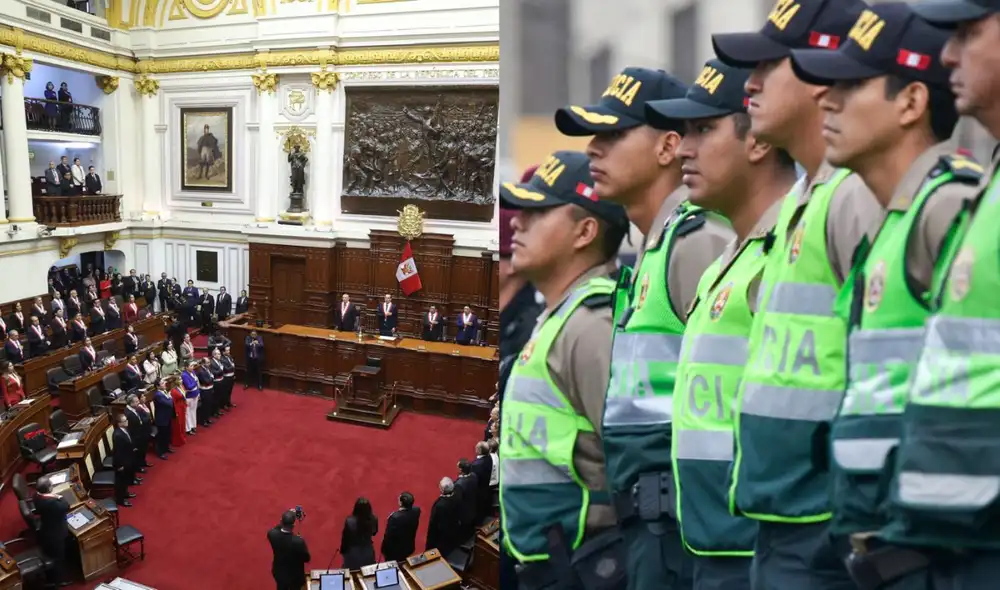 Congreso aprueba ley para que los delitos de policías y militares se juzguen en tribunales castrenses.