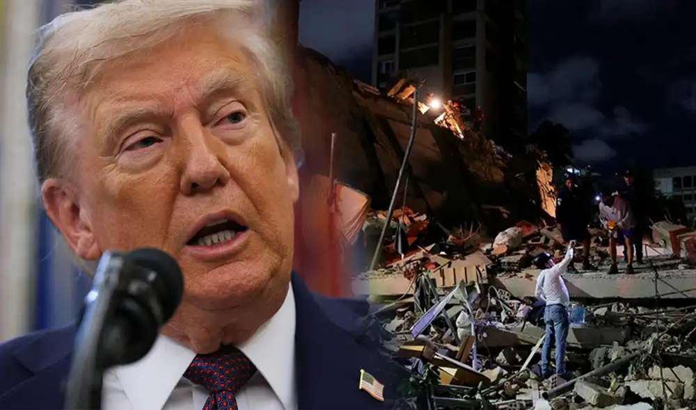 Donald Trump se pronunció sobre los terremotos registrados en Venezuela. Foto: Composición LR