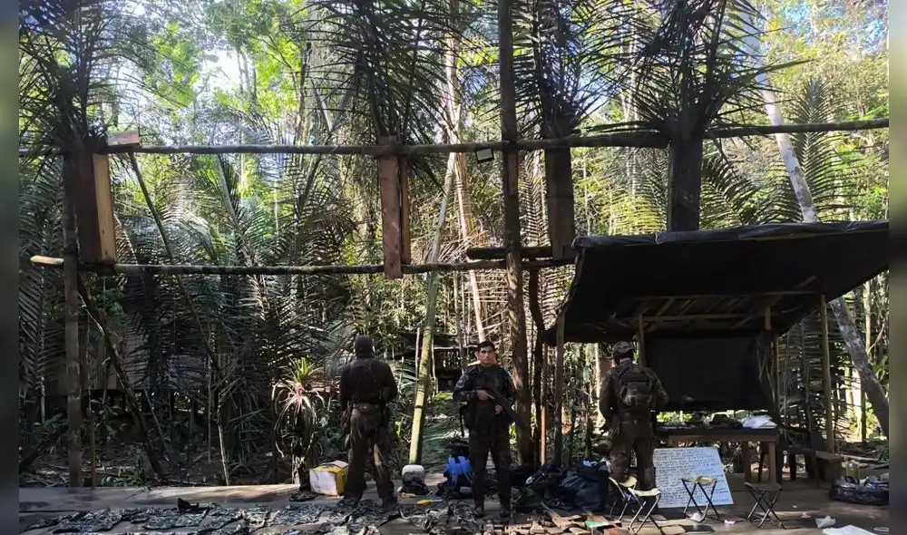 Megalaboratorio fue hallado en el Putumayo.
