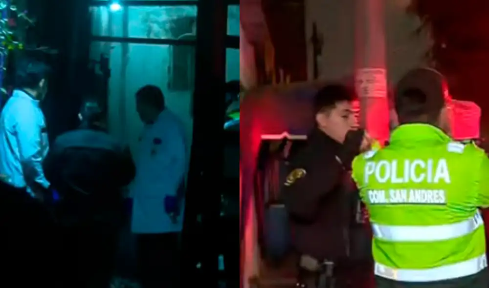 Las víctimas se encontraban compartiendo dentro de una vivienda.