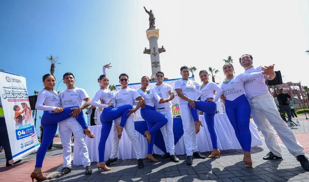 El Callao busca alcanzar un récord mundial con la clase de salsa más grande del mundo