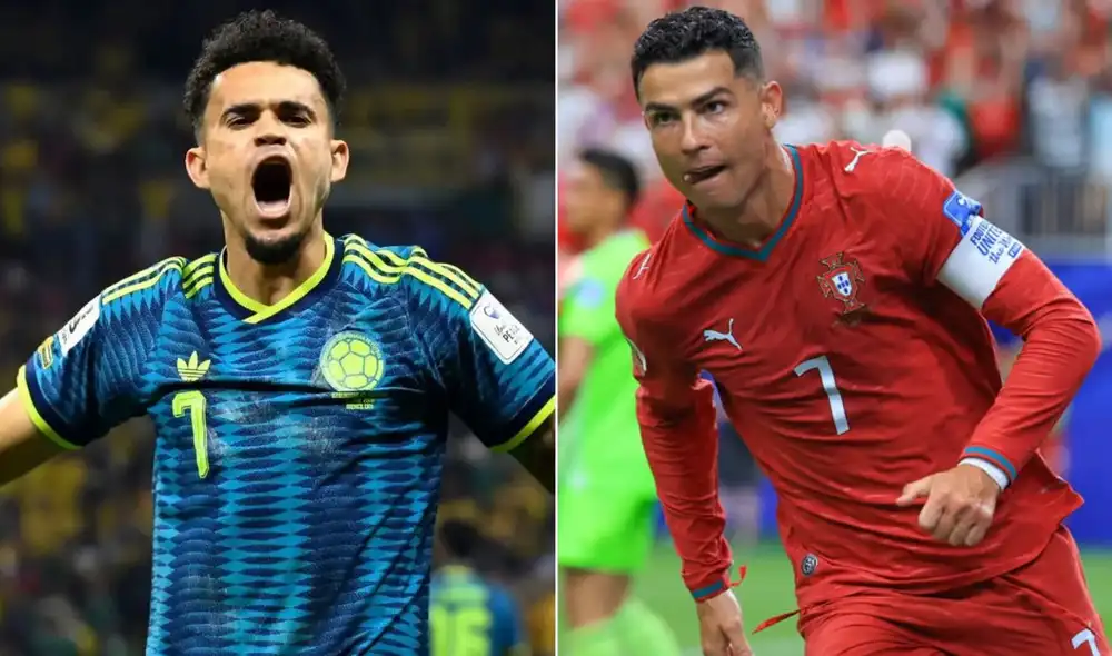 Colombia y Portugal se enfrentan por el Grupo K del Mundial 2026. Foto: FIFA/composición LR