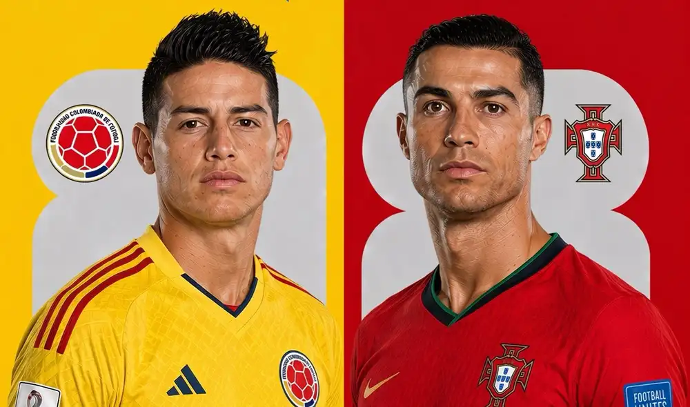 Colombia y Portugal ya clasificaron a 16avos del Mundial 2026. Foto: Twitter/@Centerball_X