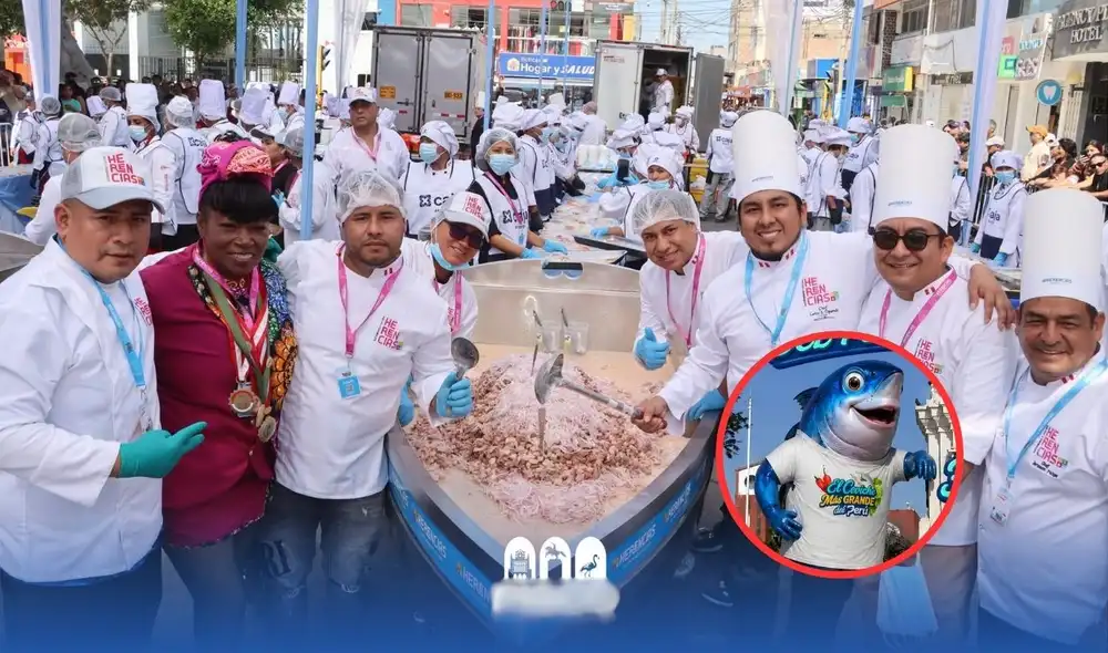 Pisco celebró el Día Nacional del Ceviche con una gran actividad en su Plaza de Armas, donde se distribuyeron más de 30 mil platos del emblemático potaje peruano.
