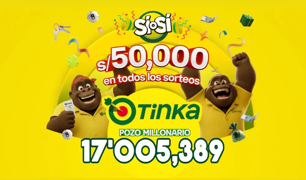 Conoce si eres ganador de La Tinka de este 28 de junio.