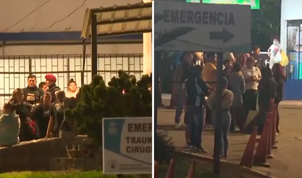 La balacera en la zona de emergencia del hospital Carrión sucedió tras el tiroteo en la zona de Tiwinza.