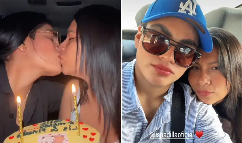 Tania Pinedo y Lis Padilla están juntas desde noviembre del año pasado. Foto: Composición LR/Instagram.