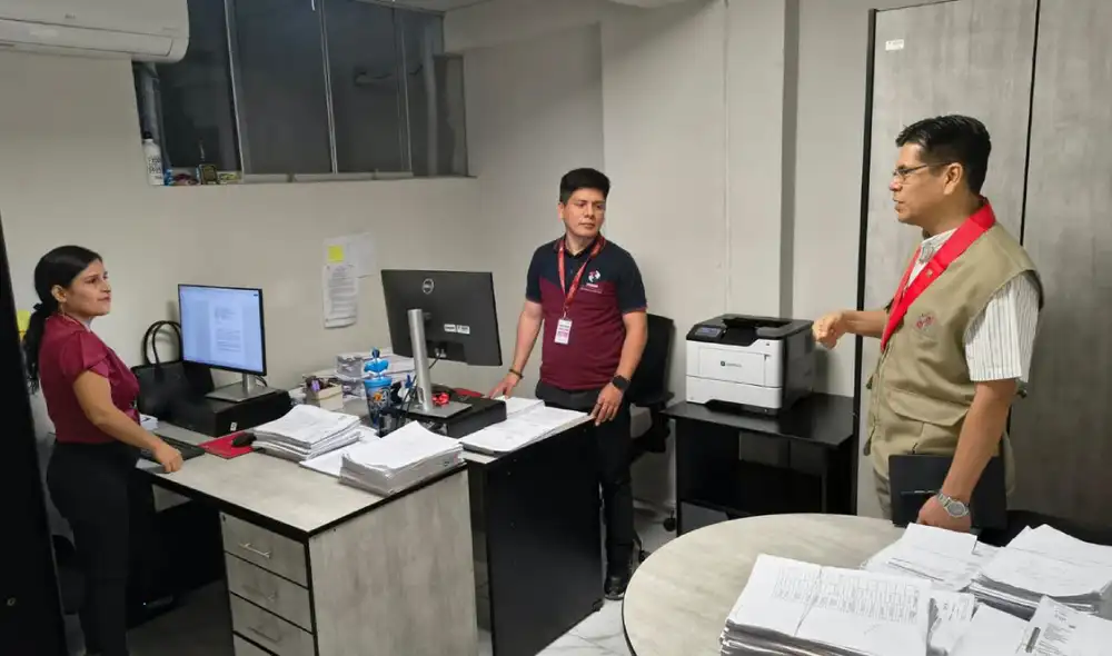 La Unidad de Flagrancia de Piura realizó una jornada extraordinaria de descarga procesal. Fuente: difusión.