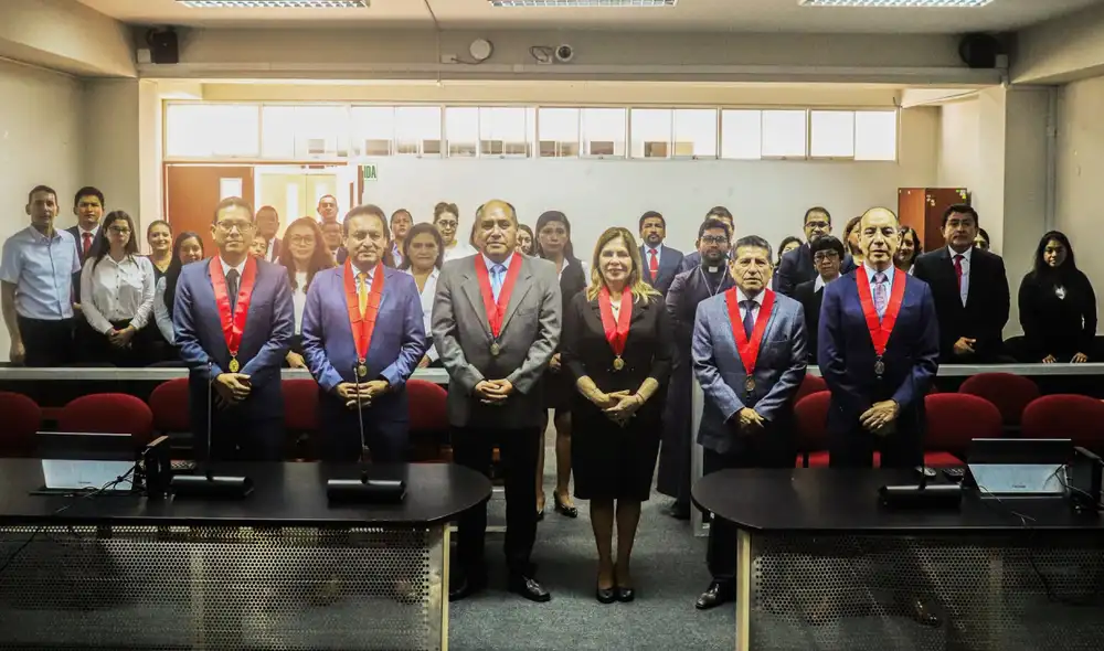Se inauguró el nuevo equipamiento tecnológico de la sala de audiencias. Fuente: difusión.