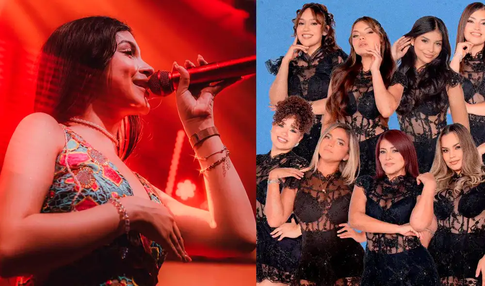 Cielo Fernández se desconcentró y terminó olvidándose de la letra de 'Te vas y no volverás'.