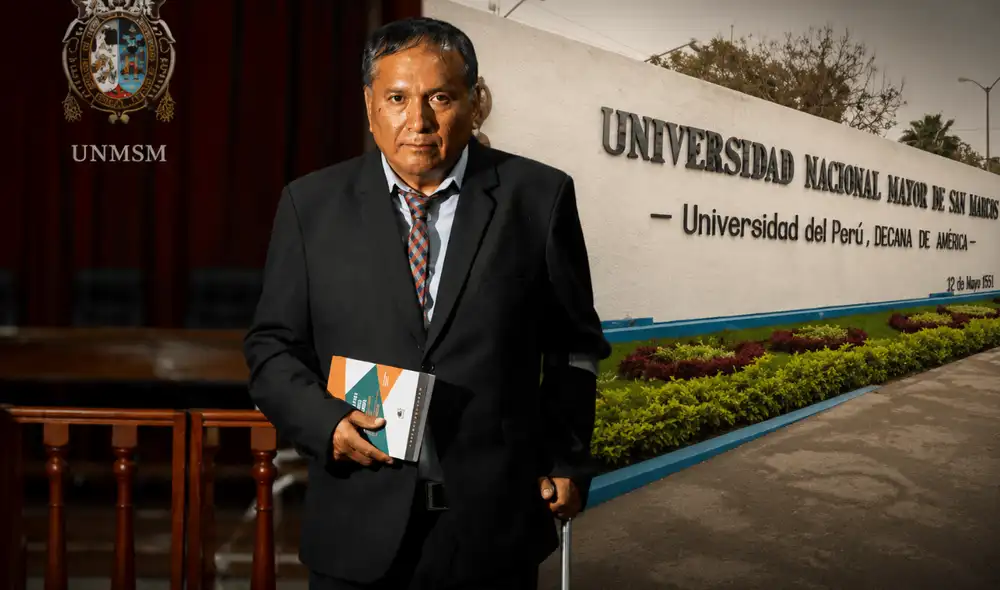 A sus 62 años, Antenor Yarihuaman decidió iniciar su primera carrera universitaria en la San Marcos.