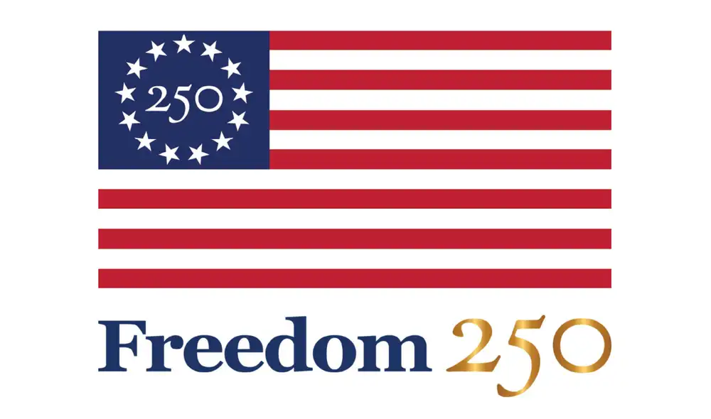 Estados Unidos celebra 250 años de independencia con el slogan "Freedom 250". Fuente: difusión. Estados Unidos celebra 250 años de independencia con el slogan "Freedom 250". Fuente: difusión.