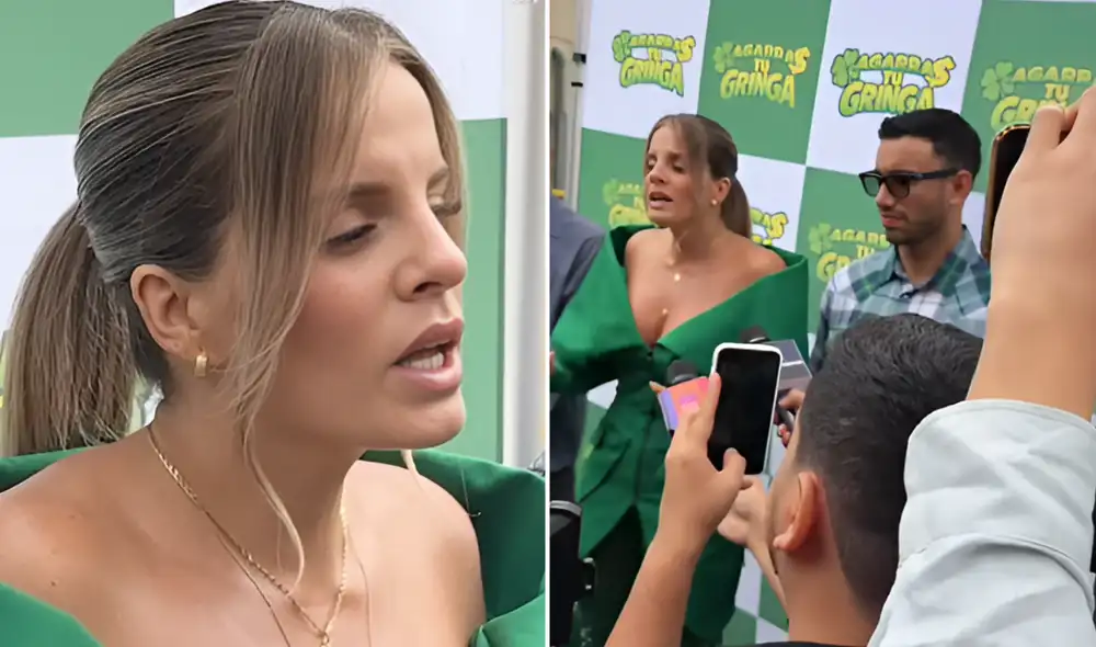 Alejandra Baigorria enfurece con reportera y defiende a Said Palao. Foto: composición LR/difusión/TikTok Alejandra Baigorria enfurece con reportera y defiende a Said Palao. Foto: composición LR/difusión/TikTok