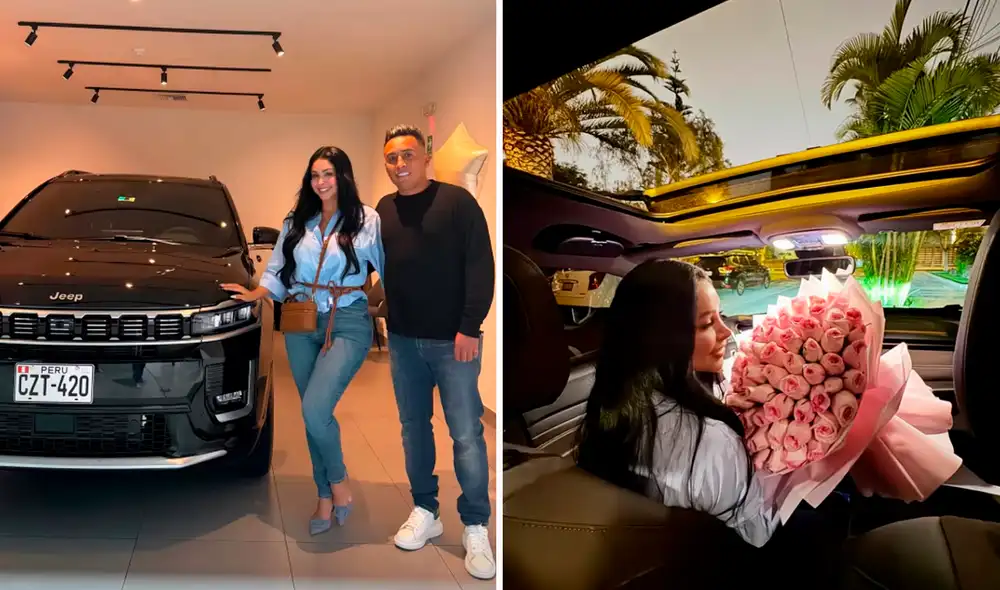Pamela Franco recibió una imponente camioneta Jeep en su cumpleaños 38. Foto: Composición LR/Instagram. Pamela Franco recibió una imponente camioneta Jeep en su cumpleaños 38. Foto: Composición LR/Instagram.