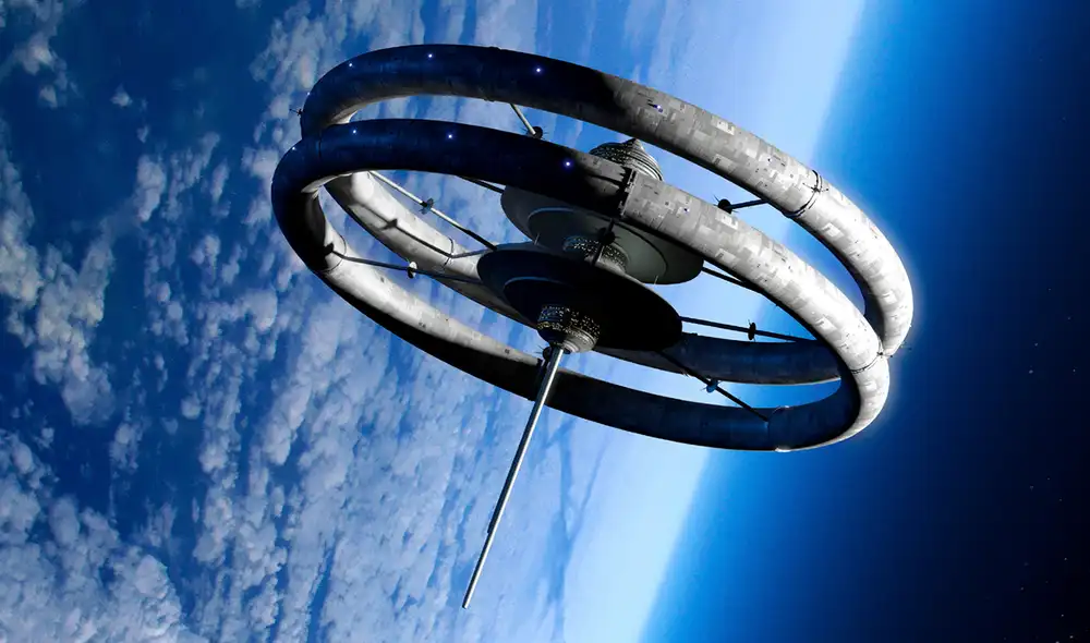 Rusia patenta el modelo de una estación espacial que puede generar gravedad. Foto: Mark Garlick / Science Photo Library Rusia patenta el modelo de una estación espacial que puede generar gravedad. Foto: Mark Garlick / Science Photo Library