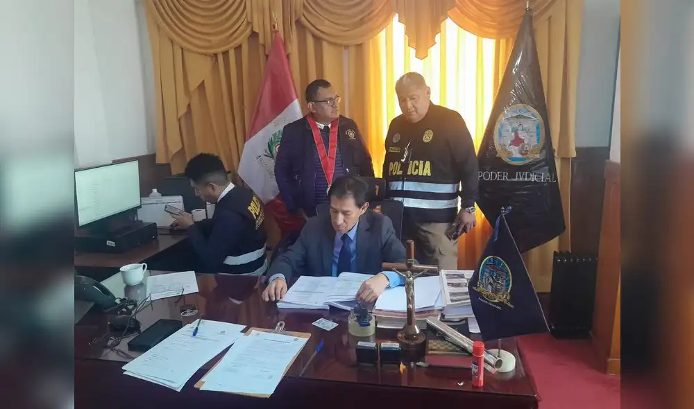Intervención al presidente de la Corte de Apurímac