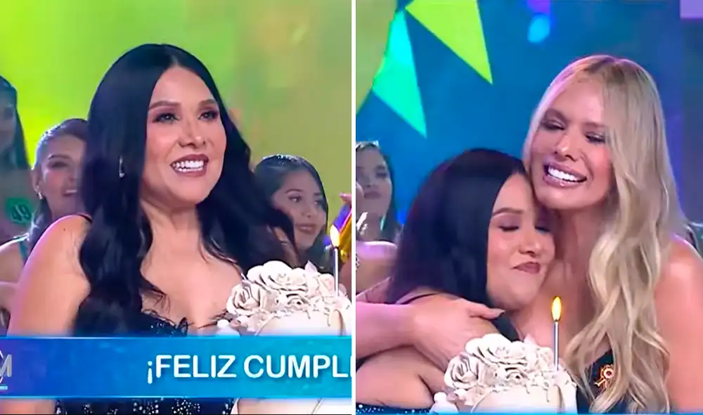 'Mande quien mande' celebró el cumpleaños de Tula Rodríguez. Foto: Composición LR/América TV.