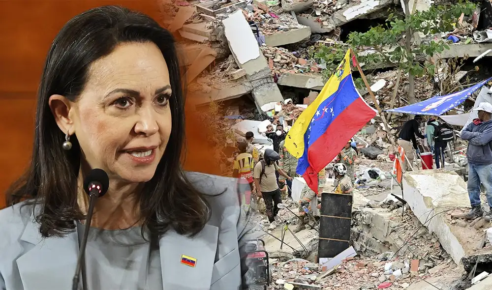 María Corina Machado aseguró que la respuesta a los terremotos dejó al descubierto que Venezuela se ha convertido en un "Estado fallido" María Corina Machado aseguró que la respuesta a los terremotos dejó al descubierto que Venezuela se ha convertido en un "Estado fallido"