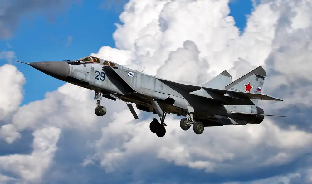 El MiG-25 entró en servicio con la Fuerza Aérea Soviética en 1970. Foto: JetKat / Shutterstock