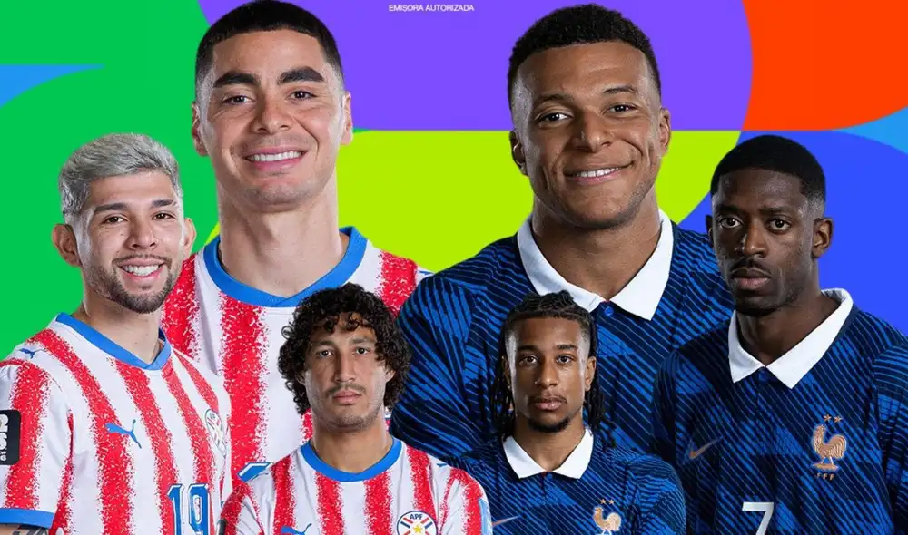Francia y Paraguay se enfrentan por los 8vos de final del Mundial 2026. Foto: DSports
