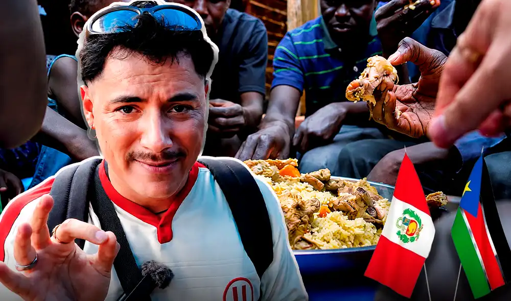 El creador de contenido peruano Mauricio Isat Carbajal Gutiérrez impactó en redes con un video donde cocina arroz con pollo en Sudán del Sur para una familia local, resaltando el intercambio cultural.
