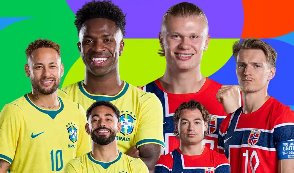 Brasil y Noruega vuelven a enfrentarse en un Mundial después de 28 años. Foto: DSports