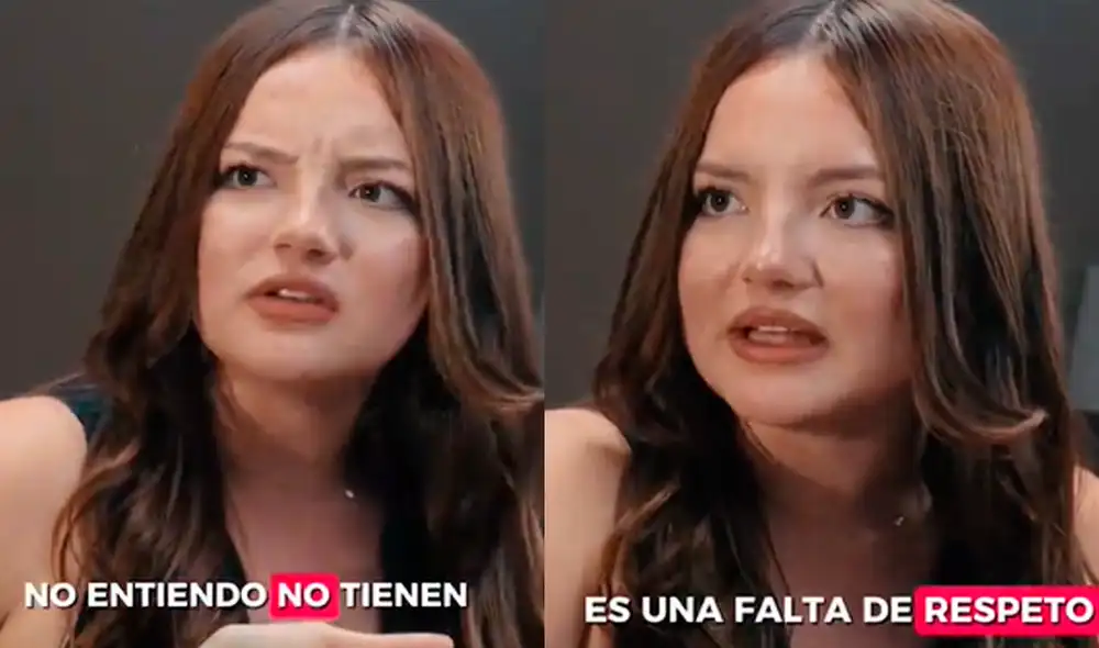 Francisca Aronsson se hizo viral en redes tras viralizarse el fragmento de una entrevista. Foto: Composición LR/Captura/TikTok