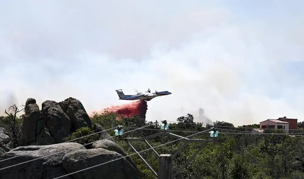 Francia, España y Portugal concentran los mayores incendios forestales del continente