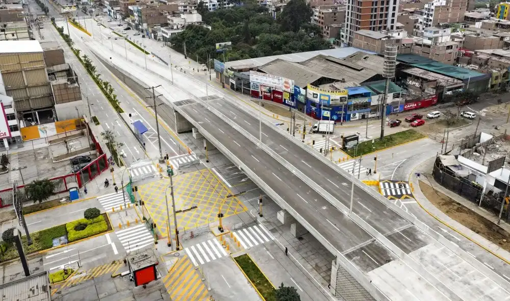 Proyecto de vía rápida Nicolás Arriola en etapa final de construcción para mejorar movilidad en Lima Proyecto de vía rápida Nicolás Arriola en etapa final de construcción para mejorar movilidad en Lima
