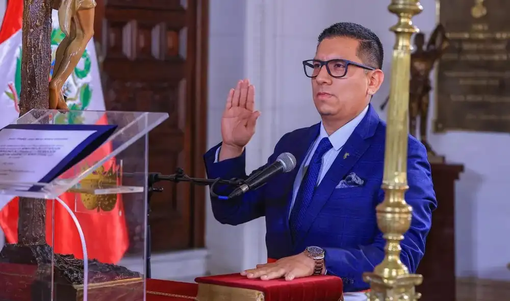 Ministro de Trabajo, Freddy Solano. Foto: difusión Ministro de Trabajo, Freddy Solano. Foto: difusión