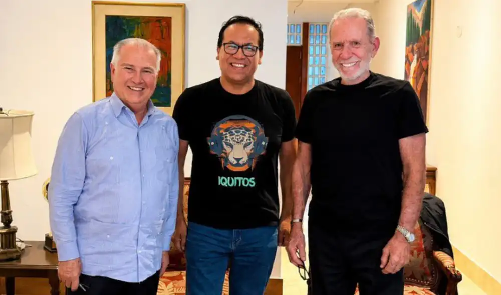 Los líderes de los partidos JP, Ahora Nación y Obras confirmaron su alianza parlamentaria. Foto: difusión