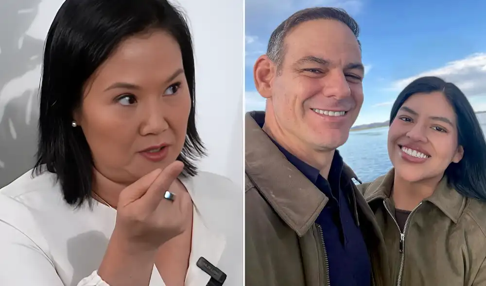 Keiko Fujimori revela cómo conoció a Leslie Echavarria, novia de Mark Vito. Foto: composición LR/difusión