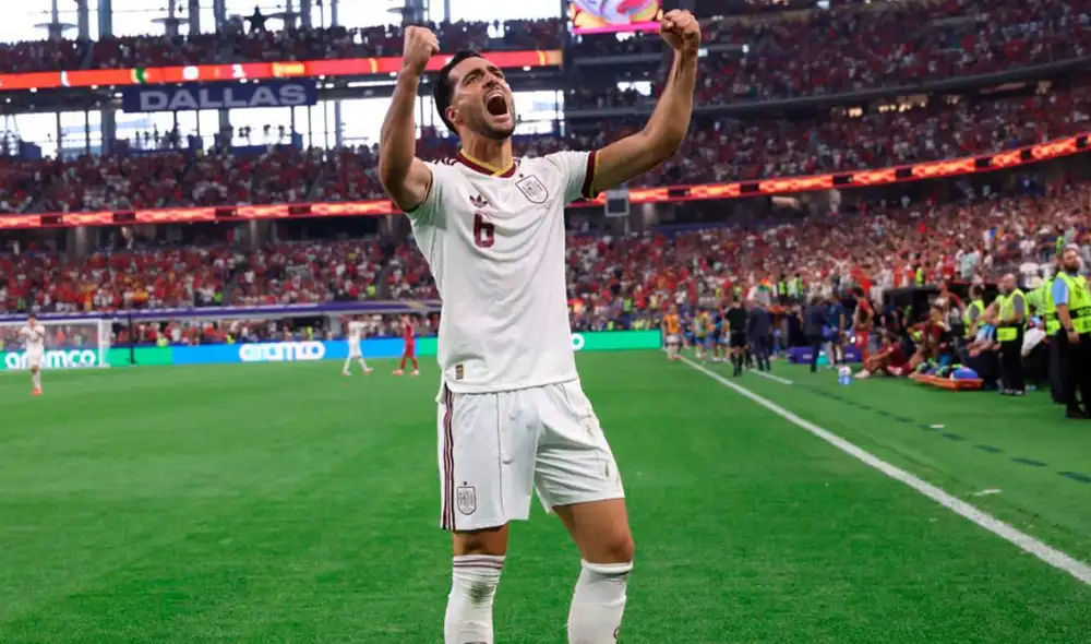 Mikel Merino anotó el gol del triunfo para España. Foto: FIFA Mikel Merino anotó el gol del triunfo para España. Foto: FIFA