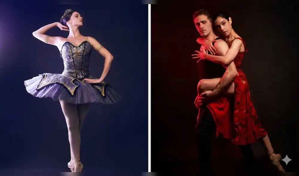 Escenas de los ballets 'Raymonda' y 'Carmen'. Escenas de los ballets 'Raymonda' y 'Carmen'.