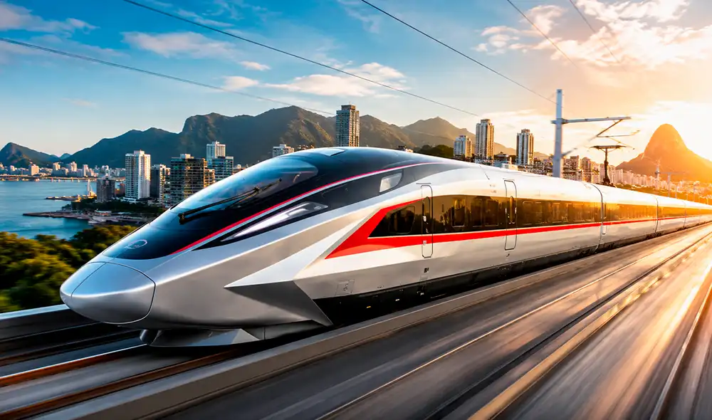 La iniciativa de tren bala, que conectará 3 ciudades latinoamericanas, promete reducir drásticamente los tiempos de viaje a solo noventa minutos.