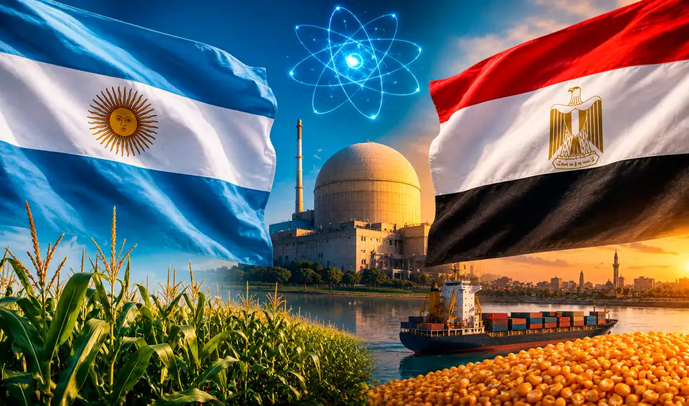 Argentina y Egipto se enfrentan en los octavos de final del Mundial 2026, pero su vínculo trasciende el fútbol, siendo una sólida alianza estratégica en cooperación nuclear y comercio agroindustrial.