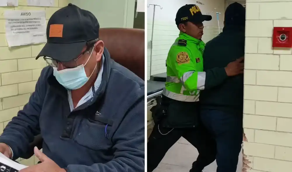Galeno intentó huir ante la intervención policial en hospital de Puno Galeno intentó huir ante la intervención policial en hospital de Puno