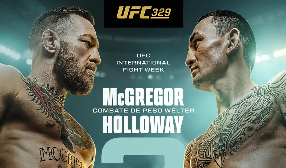 Conor McGregor y Max Holloway se vuelven a enfrentar después de 13 años. Foto: UFC Conor McGregor y Max Holloway se vuelven a enfrentar después de 13 años. Foto: UFC