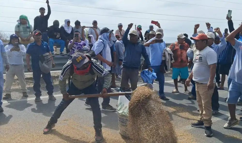 Los productores de arroz anuncian un paro nacional desde el 23 de julio si el Gobierno no responde a sus demandas debido a la crisis que afecta a miles de agricultores.