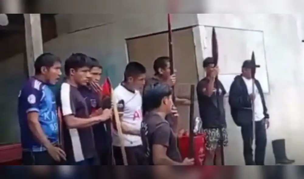 Comuneros de El Cenepa denunciaron presuntos abusos policiales.