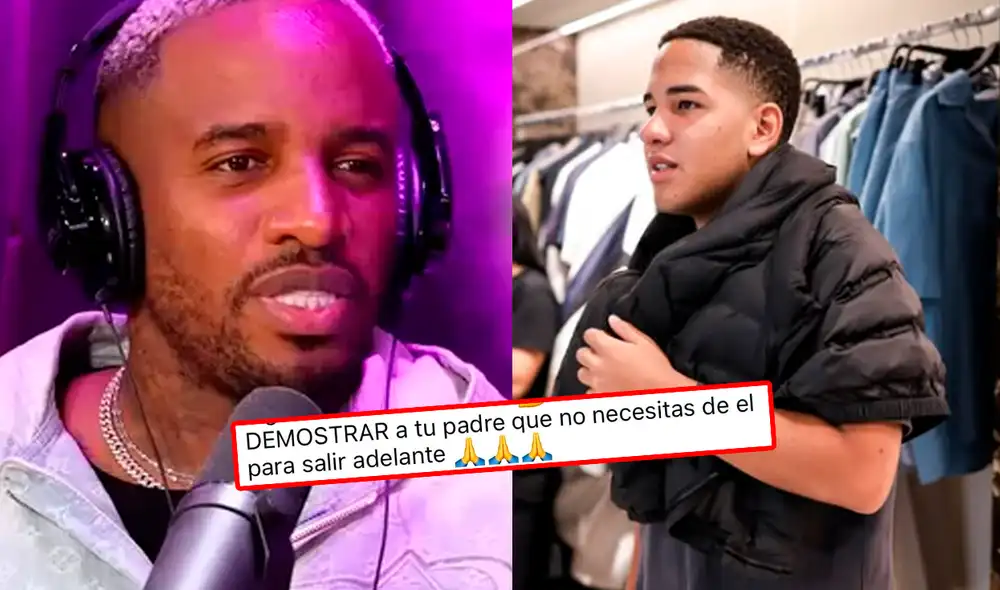 Hijo mayor de Jefferson Farfán se aleja del fútbol y ahora practicará pádel. Foto: Composición LR/YouTube/Instagram