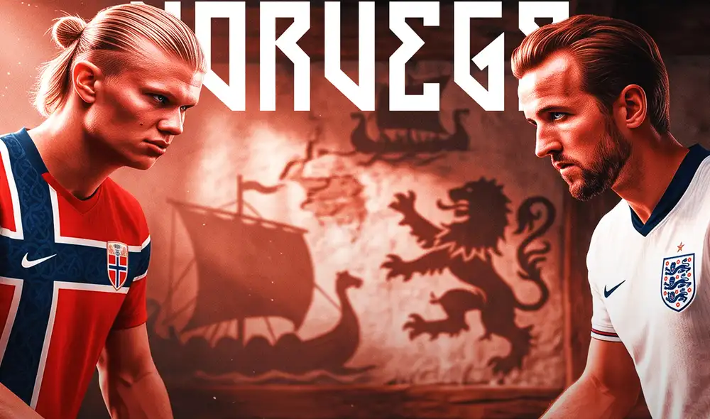 Noruega e Inglaterra se enfrentarán en Miami por los cuartos de final del Mundial 2026. Foto: Twitter/Fútbol Noruego