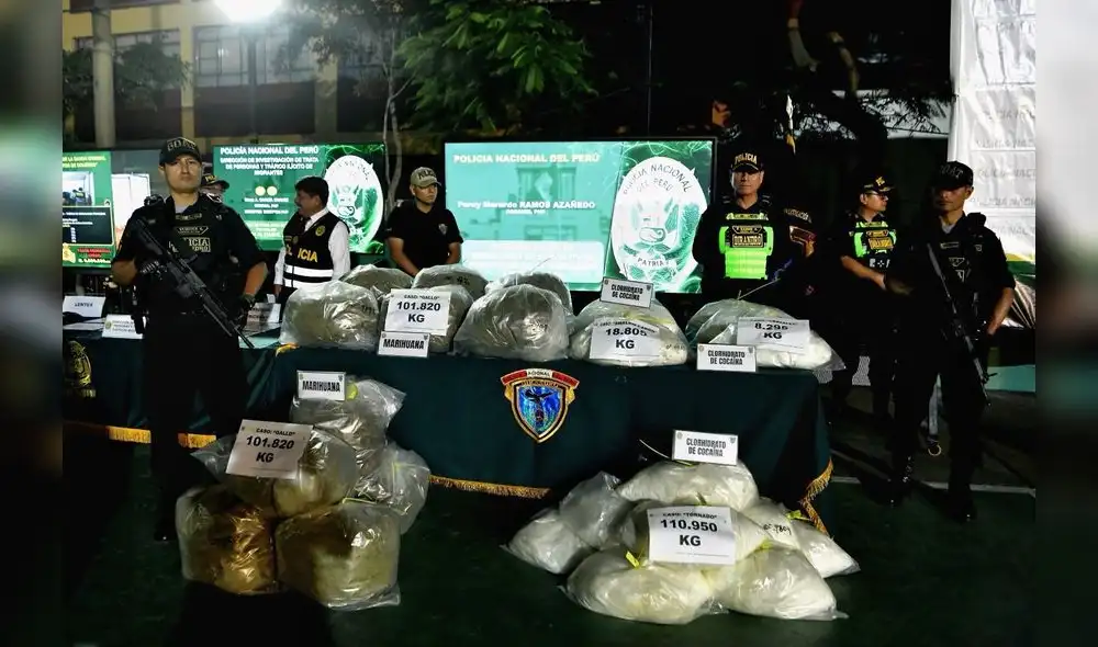 Más de 62 toneladas de drogas han sido incautadas en lo que va del año. Más de 62 toneladas de drogas han sido incautadas en lo que va del año.