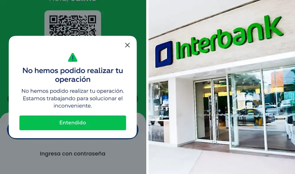 Interbank presenta problemas en sus canales digitales hoy 11 de julio Interbank presenta problemas en sus canales digitales hoy 11 de julio