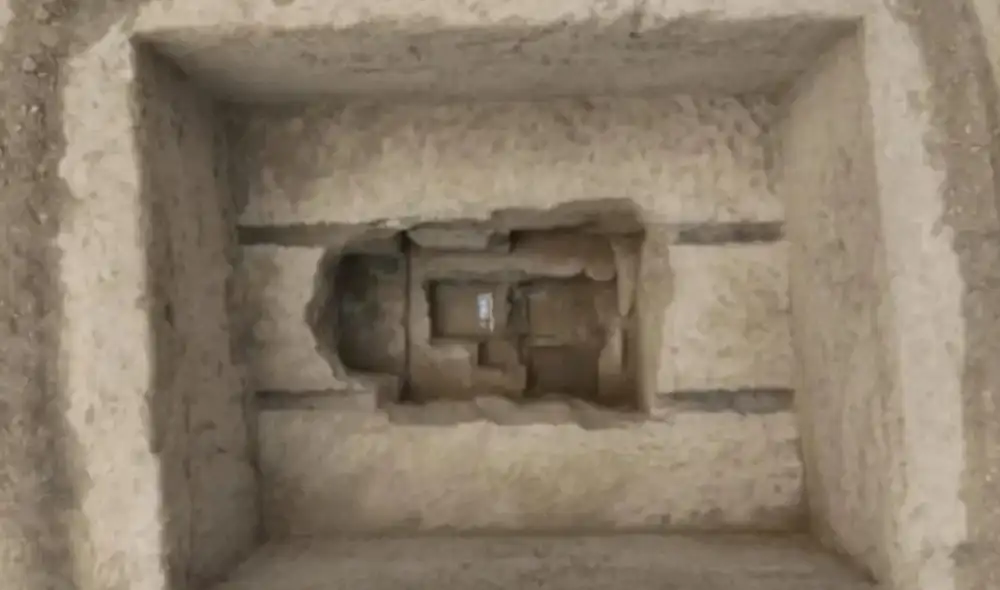 La tumba donde se encontró la bebida. Foto: Ruru Chen et al. 2026 La tumba donde se encontró la bebida. Foto: Ruru Chen et al. 2026