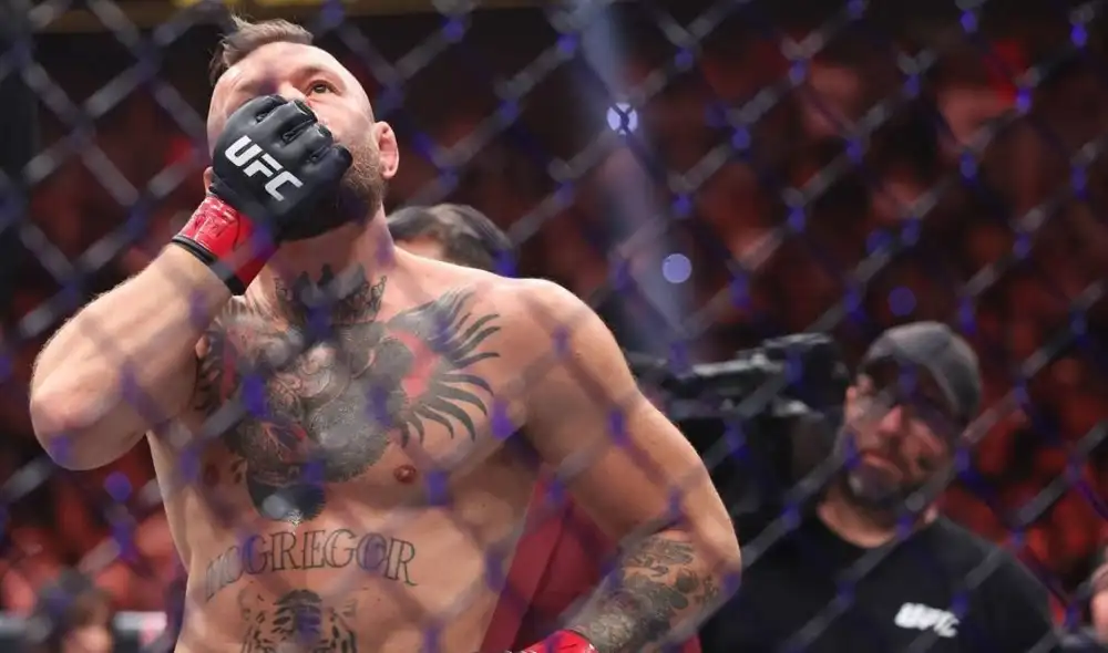 Conor McGregor perdió ante Max Holloway por la UFC 329. Foto: UFC
