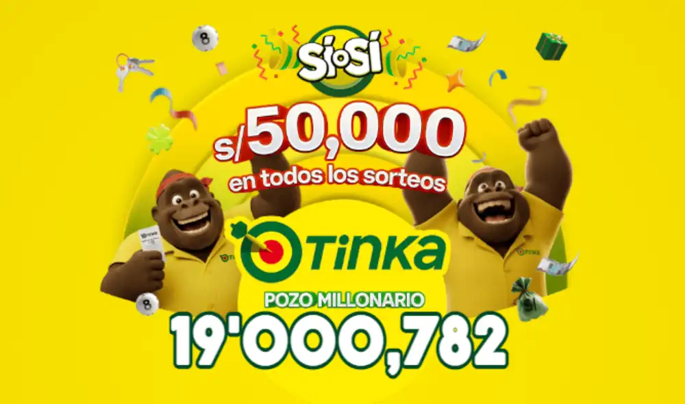 Resultados de La Tinka del domingo 12 de julio Resultados de La Tinka del domingo 12 de julio